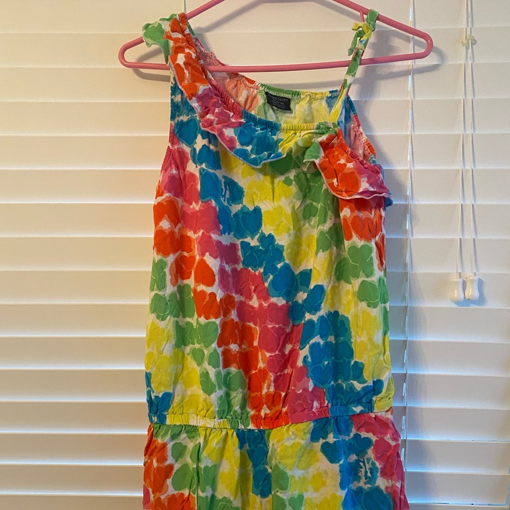 Faded Glory Multicolored Jumpsuit Girls size XL (14-16)